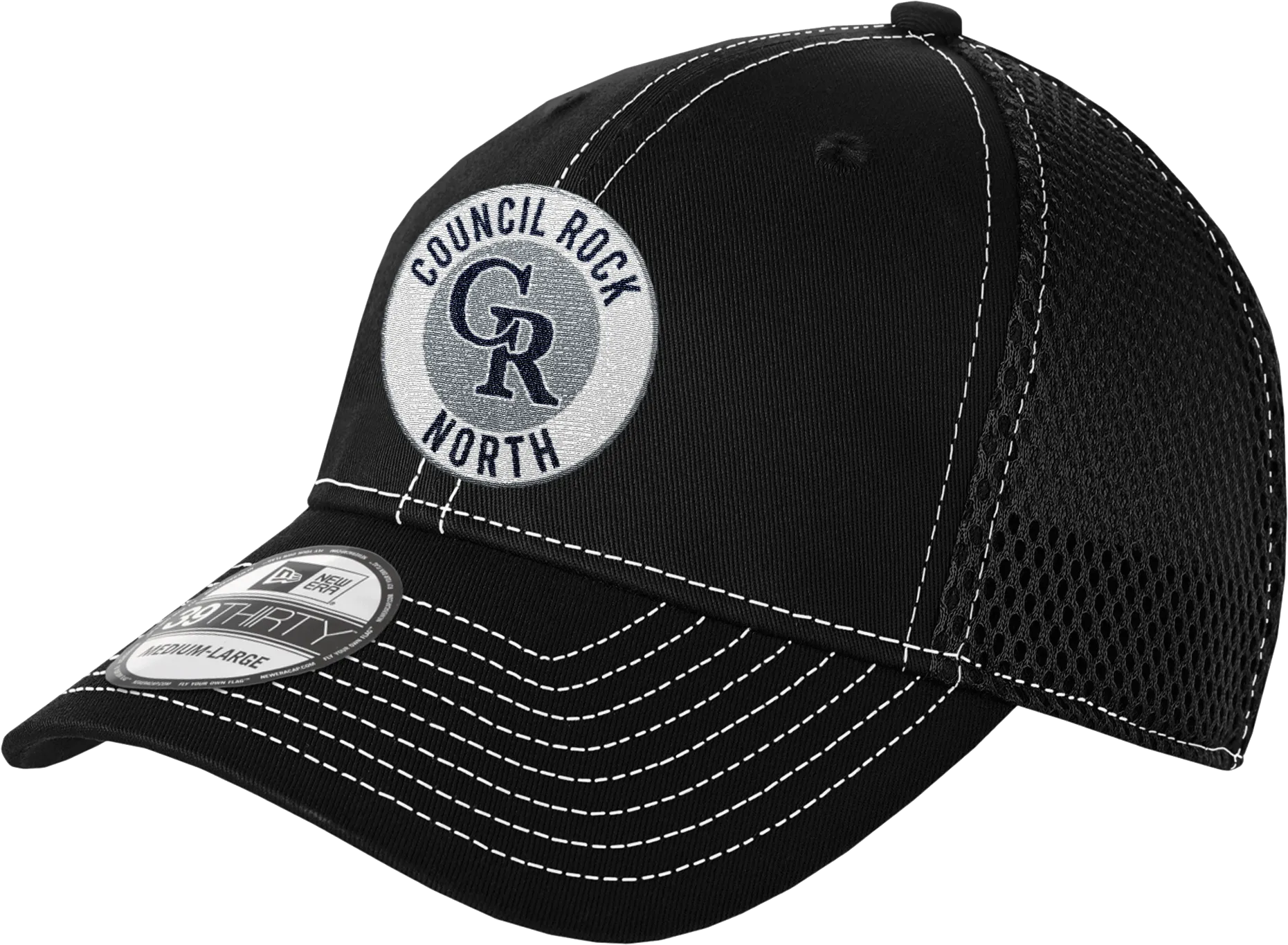 Council Rock North New Era Stretch Mesh Contrast Stitch Cap