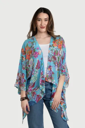 Lightweight Floral Kimono Short