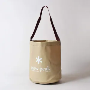 Snow Peak Medium Collapsible Camping Bucket