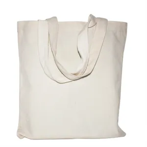 White /Black 2 Color Canvas Shopping Bag Foldable Reusable Grocery Bags Cotton Fabric Eco Tote Bag Wholesale